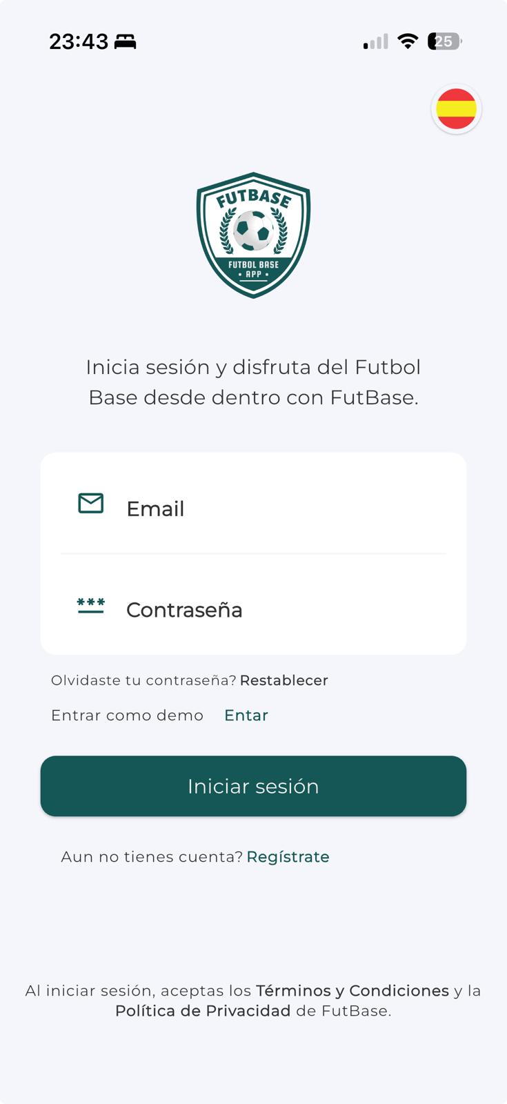 Futbase mobile